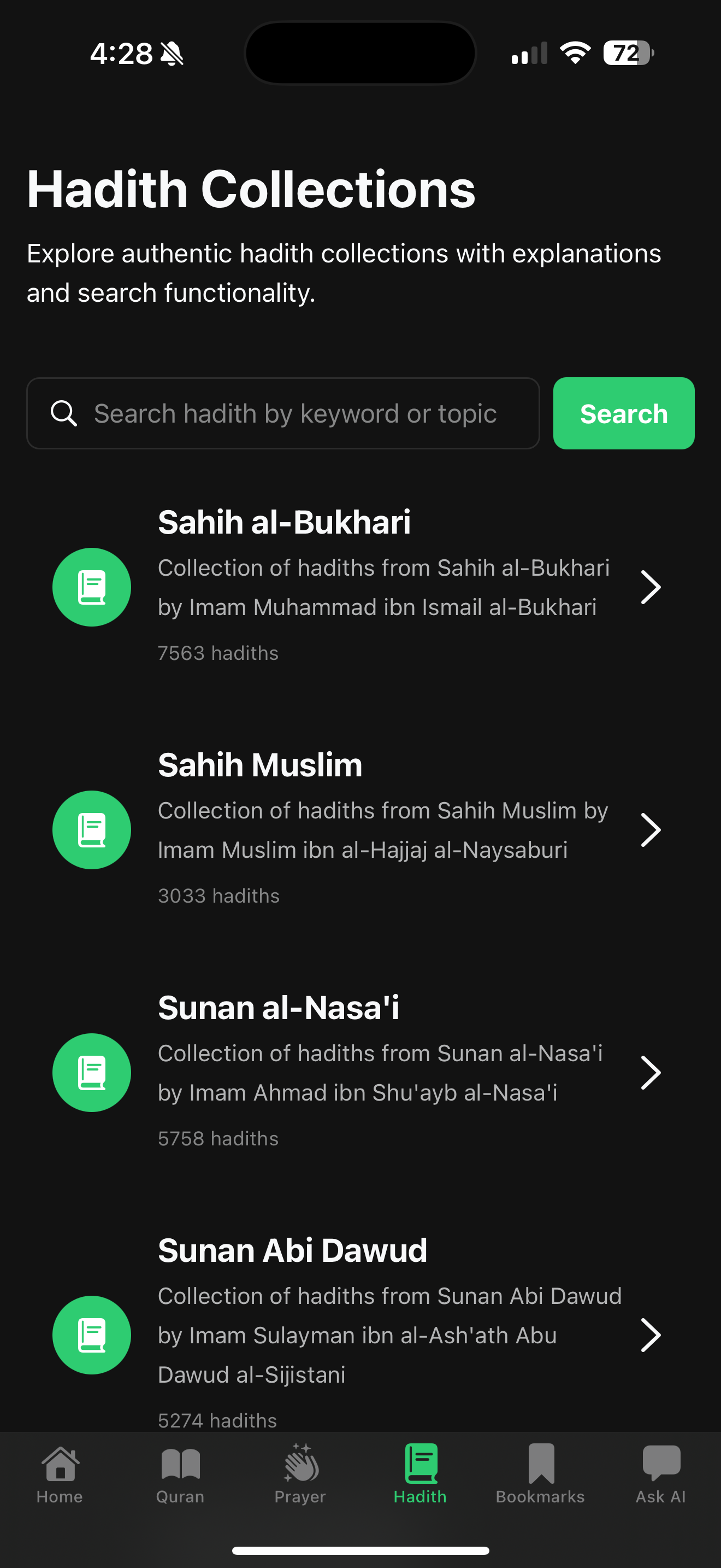 Hadith Collections