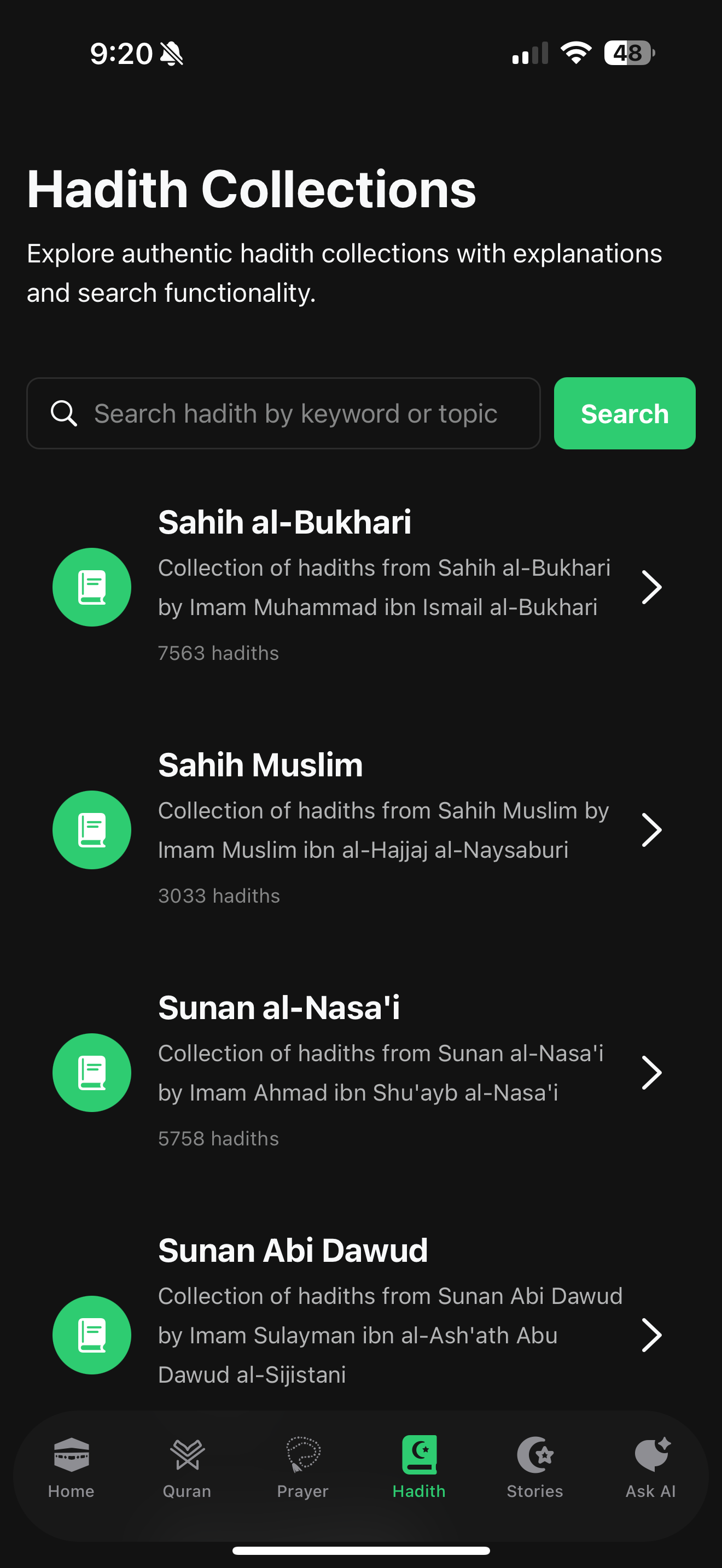 Hadith Collections